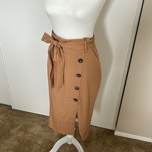 High waisted skirt